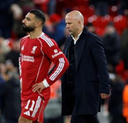 Mohamed Salah and Arne Slot. (Photo Credit: Liverpool Media).