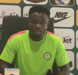 Moses Simon Reflects on His 100th Super Eagles Cap After Nigeria’s Win Over Madagascar - Photo Credit : Softfootball Media