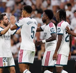 real madrid. (photo credit: real madrid via x)