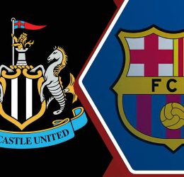 Newcastle United vs FC Barcelona (Photo Credit: Softfootball Media)