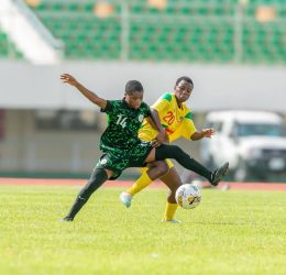 Nigeria Flamingos against Benin during FIFA U17 World cup Qualification - Photo Credit : Softfootball Media