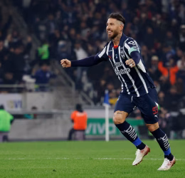 Sergio Ramos with Monterrey (Photo Credit: Monterrey facebook page)