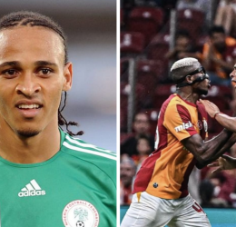 Peter Odemwingie and Victor Osimhen - Photo Credit : pmnewsnigeria
