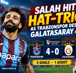 Salah Hits Hat‑Trick as Trabzonspor Destroy Galatasaray 4–0 - Photo Credit : Softfootball Media
