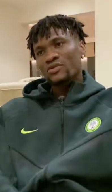 Chibuike Nwaiwu - Photo Credit : Super Eagles, X