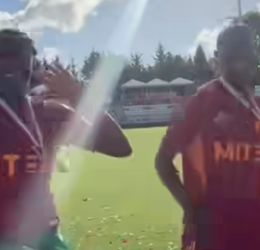 Rinsola Babajide And Shukurat Oladipo Celebrate Serie A Women’s Title With AS Roma - Photo Credit : Softfootball Media