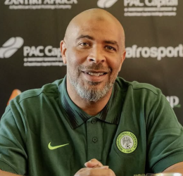 Eric Chelle Explains Why He Continues Bringing New Faces Into the Super Eagles Squad to the Media - Photo Credit : Softfootball Media