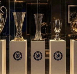 Chelsea Trophies showcase - Photo Credit : Chelsea, X