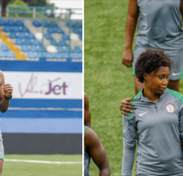 Rasheedat Ajibade Leads Super Falcons as They Conclude Final Training Before Senegal Clash - Photo Credit : Softfootball Media
