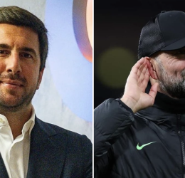 Enrique Riquelme & Jurgen Klopp - Photo Credit : Fabrizio Romano, X