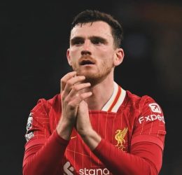 Andrew Robertson (Photo Credit: Andrew Robertson via Instagram)