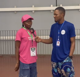 Super Eagles Fan Backs Nigeria to Beat Madagascar 3 0 in AFCON 2027 Qualifier - Photo Credit : Softfootball Media
