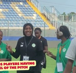 Super Falcons Beat Comoros 2-0 in First Leg of 2028 Olympic Qualifiers - Photo Credit : Softfootball Media