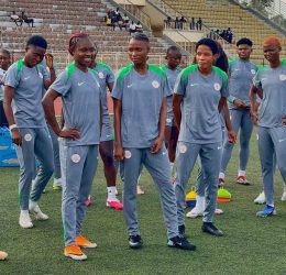 Super Falcons Step Up Comoros Preparations With Second Training Session - Photo Credit : NFF, X