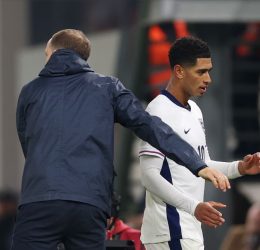 Thomas Tuchel and Jude Bellingham, (Photo Credit: England Media).