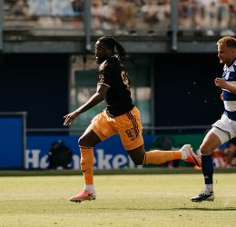Tolu Arokodare on His Ajax Debut in 2–0 Win Over PEC Zwolle - Photo Credit : Ajax, Website