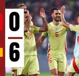 Turkey vs Spain (Photo Credit: Softfootball)