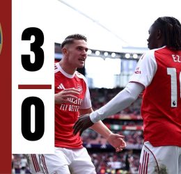 Arsenal beat Nottingham Forest at the Emirates (Credit: Arsenal FC media)