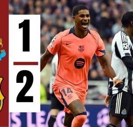 Newcastle vs Barcelona (Photo Credit: Softfootball Media)