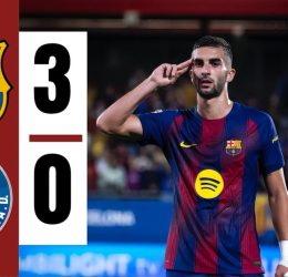 Barcelona vs Getafe (Photo Credit: Softfootball Media)