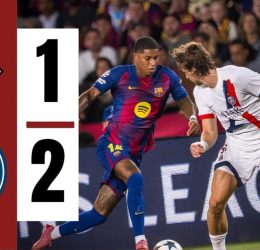 FC Barcelona vs Paris Saint Germain (Photo Credit: SoftFootball Media)