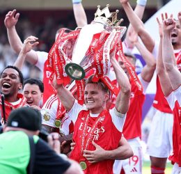 Arsenal win premier League title (Photo credit: mirror media)