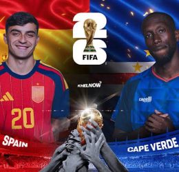Spain vs Cape Verde (Photo credit: Khel now media)