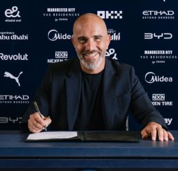 Enzo Maresca signs for Manchester City (Photo credit: Manchester City media)