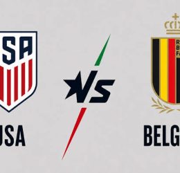 USA vs Belgium (Photo credit: TNT Sports)