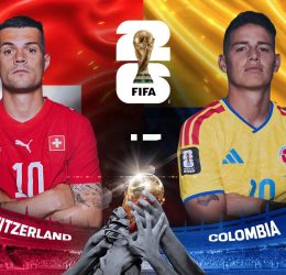 Switzerland vs Colombia (Photo credit: Khel Now)