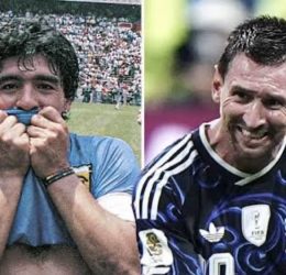 Maradona and Messi’s World Cup Journeys Mirror Each Other Once Again (Photo credit: Softfootball media)
