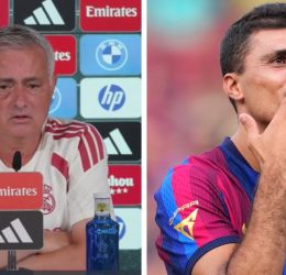 Mourinho and Rodri (Photo credit: Softfootball media)