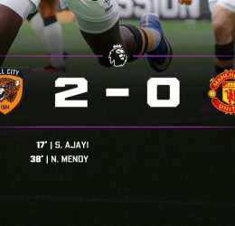 Hull City 2-0 Manchester United: Photo credit- Softfootball media