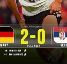 Germany 2-0 Serbia- photo credit: x media
