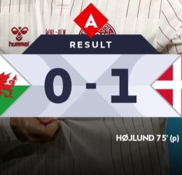 Wales 0-1 Denmark- photo credit: x media