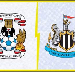 Coventry City vs Newcastle United- Photo credit: X media