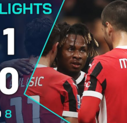 Chukwueze Strike and Reijnders Red Card Help Milan Hold Udinese 1–0 at San Siro - Photo Credit : Softfootball Media