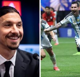 Zlatan Ibrahimović and Lionel Messi - Photo Credit : NZ Herald