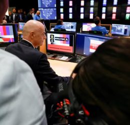 FIFA president Gianni Infantino has hailed the FIFA World Cup 2026™ International Broadcast Centre (Photo credit: FIFA media)