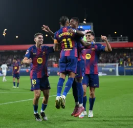 Barca players (Photo Credit: FC Barcelona media)