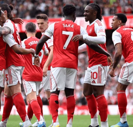 Arsenal 1-0 Atletico Madrid (Photo credit: arsenal media)