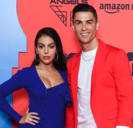 Ronaldo and Georgina. (photo credit: the people media)
