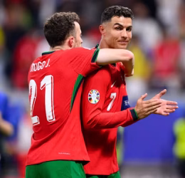 Diogo Jota and Cristiano Ronaldo (Photo Credit: Getty)