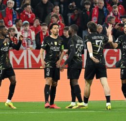 PSG in the champions League finals (Photo credit: Ben Jacobs x)