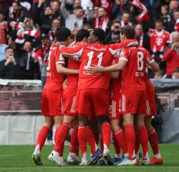 Bayern Munich clinches 35th Bundesliga title in 4-2 win over VfB Stuttgart (photo credit: Bayern Munich media)