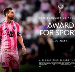 Lionel Messi Wins 2026 Princess of Asturias Award for Sports (Photo credit: inter Miami media)