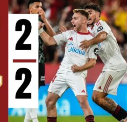 Sevilla played a 2-2 draw against Elche at the Ramon Sanchez Stadium on Friday evening. (Credit: Softfootball)