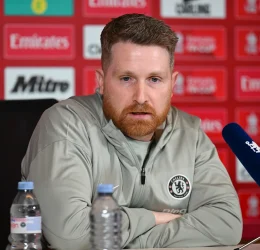 McFarlane during press conference. (photo credit: chelsea media)
