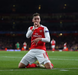 Mesut Ozil (Photo Credit: Arsenal website)