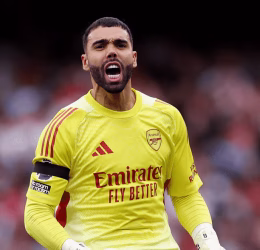 David Raya (Photo Credit: Arsenal website)